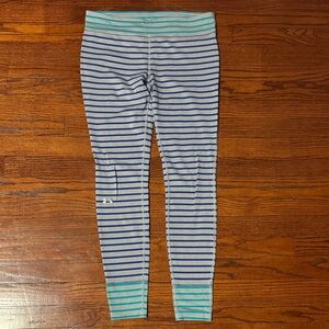 Striped Under Armour Heat Gear Leggings